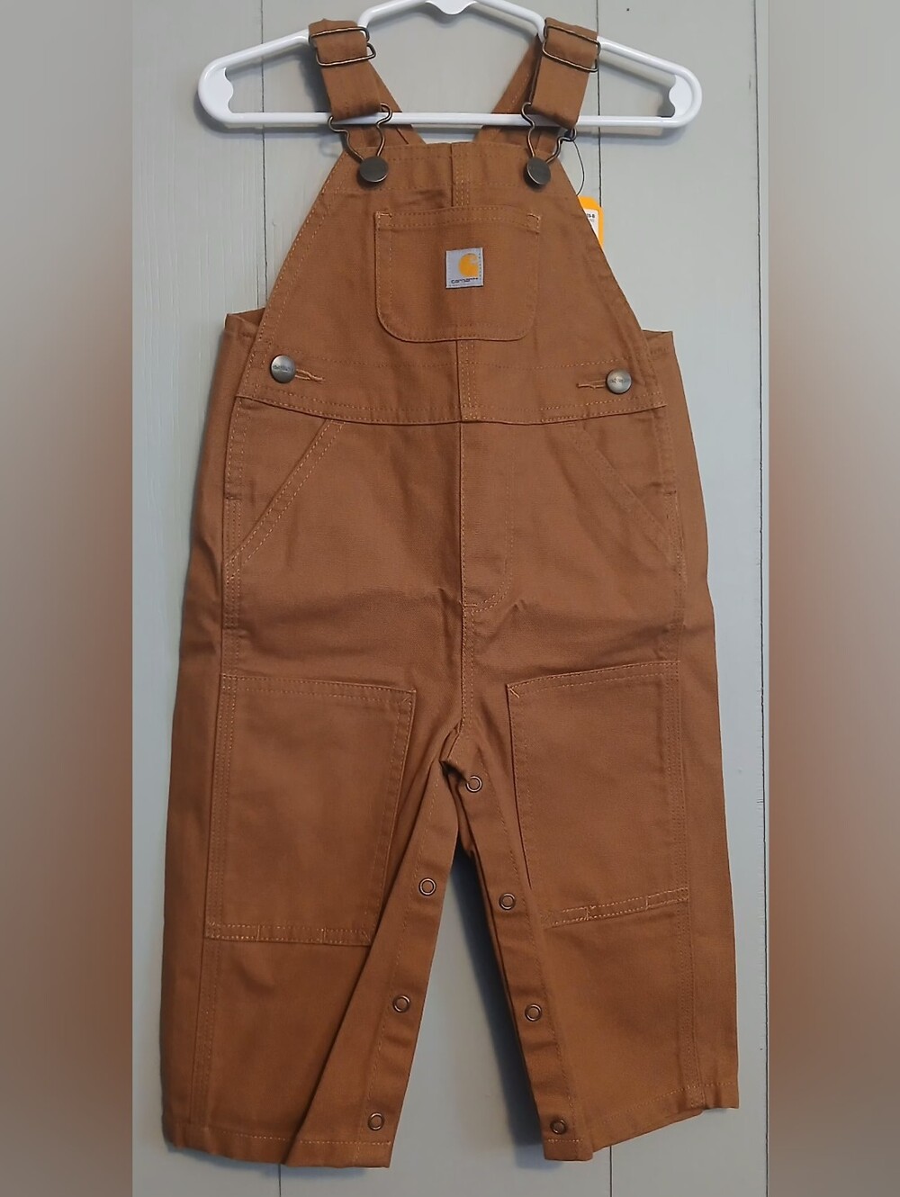 Carhartt Nwt 12 Months Brown Overalls